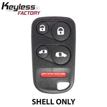 Keyless Factory 2001-2004 Honda Odyssey / 5-Button Keyless Entry Remote SHELL FOR OUCG8D-440H-A ORS-HON-1533